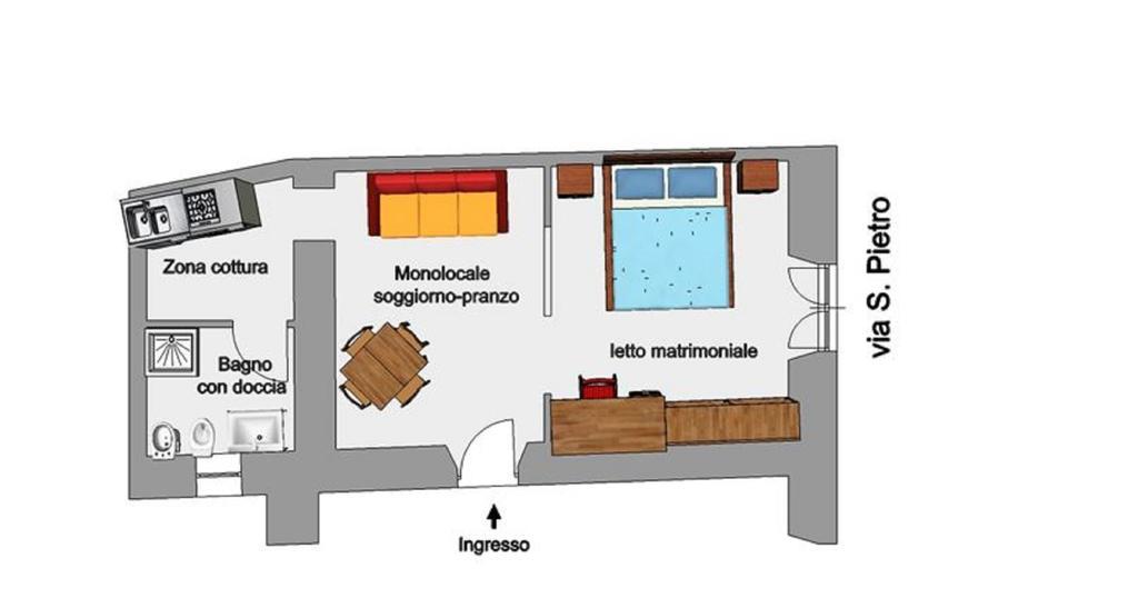 Appartamento Premier con 1 Camera da Letto