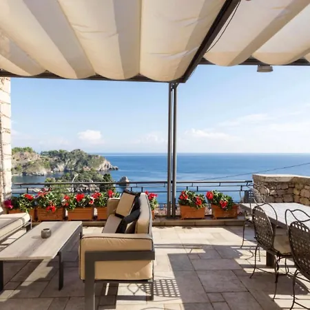 Villa Eleonora Isola Bella Sea View Small Pool + Jacuzzi-2