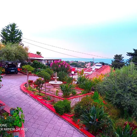 Green Villa Sand Beach Center Close Sea Veiw-3
