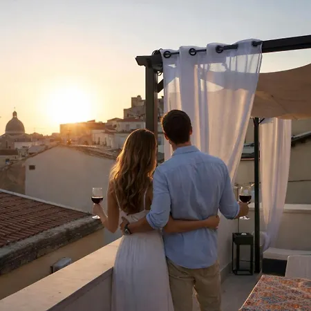 Terrace- Walk to Porta Reale&Cafes - La Casa della Pietra - Near Wine Tasting-2