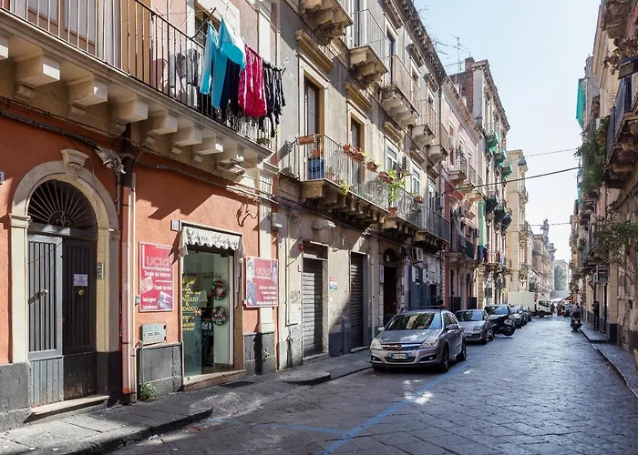 Centre Apartment Grotte Bianche Catania admite animales