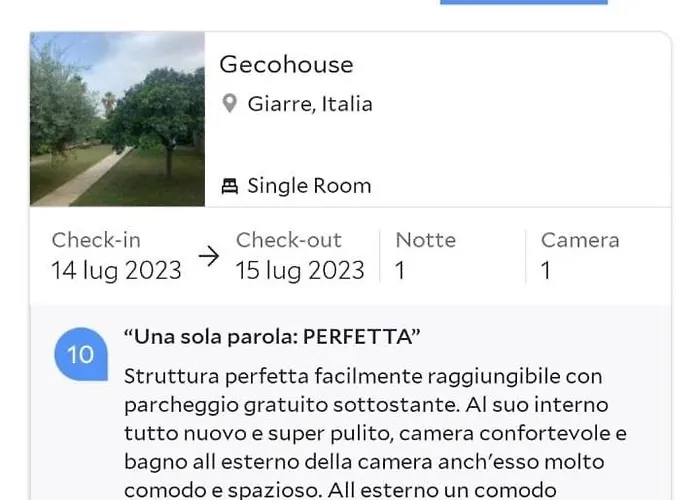 Gecohouse Hotel Giarre