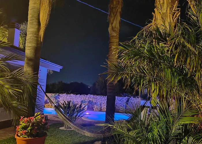 Villa Manzella Piscina Privata Cinisi con Piscina